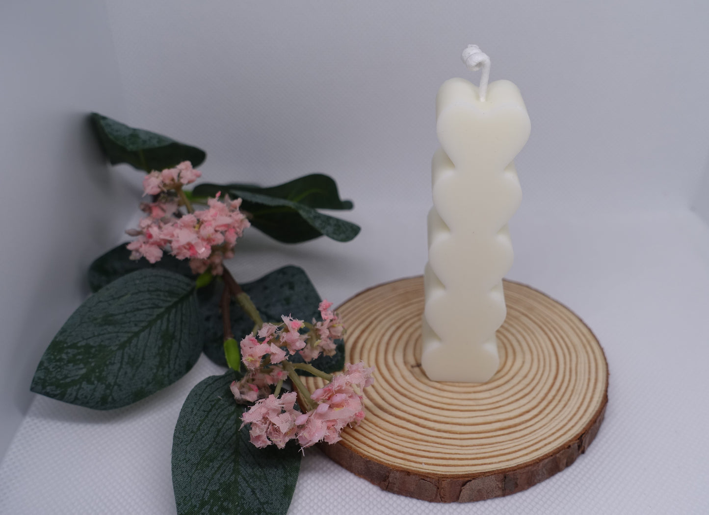 Corazones en columna