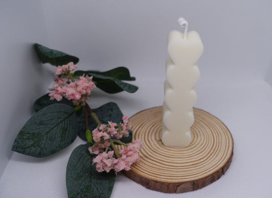 Corazones en columna