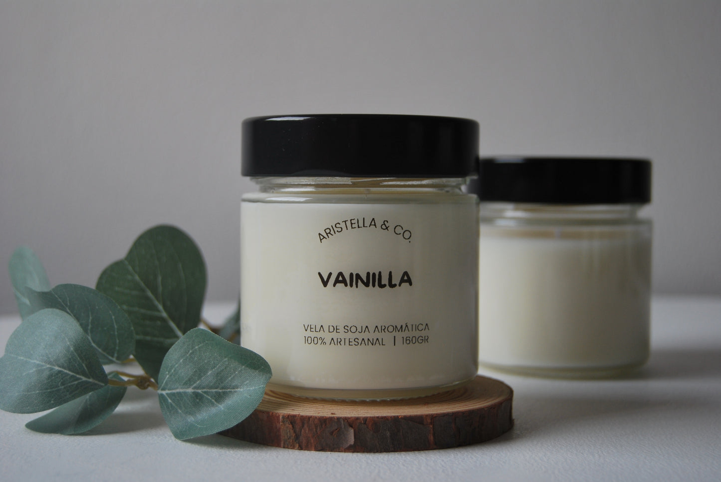 Vela de vainilla