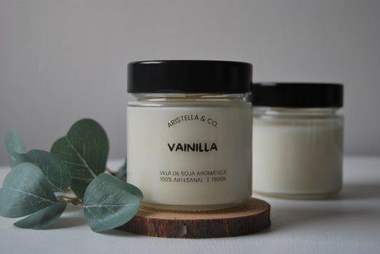 Vela de vainilla